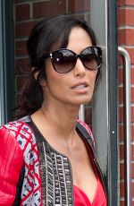 PADMA LAKSHMI Leaves Her Apartment in New York 04/21/2015