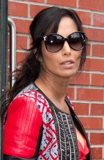 PADMA LAKSHMI Leaves Her Apartment in New York 04/21/2015