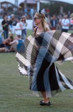 PARIS HILTON at Coachella Music Festival at Empire Polo Grounds in Indio