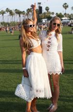 PARIS HILTON at Coachella Music Festival, Day 1