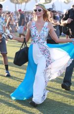 PARIS HILTON at Coachella Valley Music Festival, Day 3