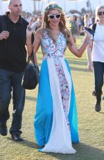 PARIS HILTON at Coachella Valley Music Festival, Day 3