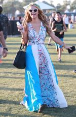 PARIS HILTON at Coachella Valley Music Festival, Day 3