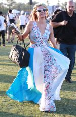 PARIS HILTON at Coachella Valley Music Festival, Day 3