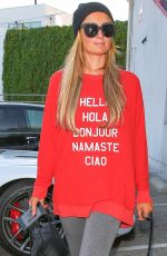 PARIS HILTON Out and About in West Hollywood