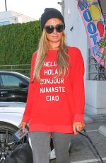 PARIS HILTON Out and About in West Hollywood