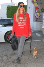 PARIS HILTON Out and About in West Hollywood