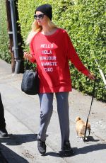 PARIS HILTON Out and About in West Hollywood