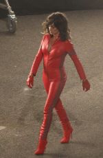 PENELOPE CRUZ on the Set of Zoolander 2 in Rome
