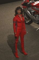 PENELOPE CRUZ on the Set of Zoolander 2 in Rome