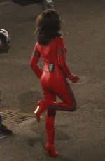 PENELOPE CRUZ on the Set of Zoolander 2 in Rome