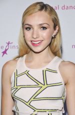 PEYTON LIST at National Dance Institute Gala 2015 in New York