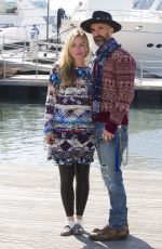 PIPER PERABO at The Fight Photocall at Miptv 2015 in Cannes
