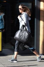 PIPPA MIDDLETON Arrives at a Gym in London 04/28/2015