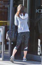 PIPPA MIDDLETON Arrives at a Gym in London 04/28/2015