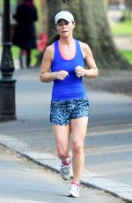 PIPPA MIDDLETON Out Jogging in London 04/12/2015