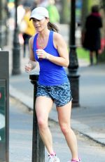 PIPPA MIDDLETON Out Jogging in London 04/12/2015