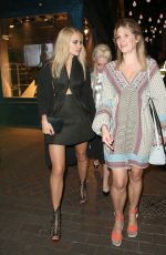 PIXIE LOTT and ALEXIS KNOX Leaves Cirque Le Soir Night Club in London