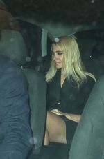 PIXIE LOTT and ALEXIS KNOX Leaves Cirque Le Soir Night Club in London