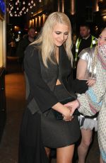 PIXIE LOTT and ALEXIS KNOX Leaves Cirque Le Soir Night Club in London