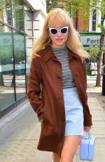 PIXIE LOTT Arrives at BBC Studios in London 04/20/2015