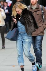 Pregnant FERANE COTTON Arrives at BBC Radio 1 in London