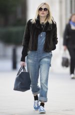 Pregnant FERANE COTTON Arrives at BBC Radio 1 in London