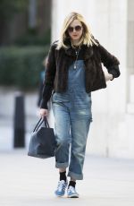 Pregnant FERANE COTTON Arrives at BBC Radio 1 in London