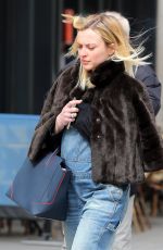 Pregnant FERANE COTTON Arrives at BBC Radio 1 in London