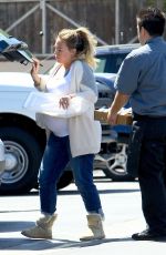 Pregnant HAYLIE DUFF Out and About in Beverly Hills