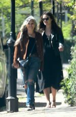 Pregnant KEIRA KNIGHTLEY Out in North London