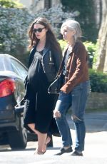 Pregnant KEIRA KNIGHTLEY Out in North London