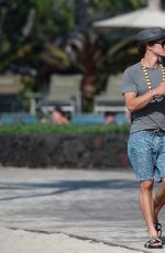 Pregnant NAYA RIVERA in Bikini Out and About in Hawaii