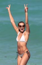 RACHEL HILBERT in Bikini at a Beach in Miami
