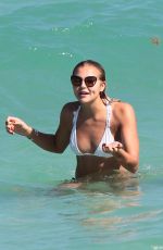 RACHEL HILBERT in Bikini at a Beach in Miami