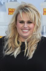 REBEL WILSON at 2015 MTV Movie Awards in Los Angeles