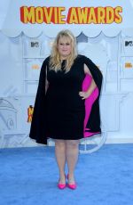 REBEL WILSON at 2015 MTV Movie Awards in Los Angeles