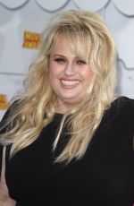 REBEL WILSON at 2015 MTV Movie Awards in Los Angeles