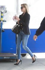 REESE WITHERSPOON at JFK Airport in New York