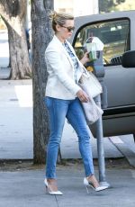 REESE WITHERSPOON in Jeans Out in Los Angeles 04/16/2015