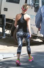 REESE WITHERSPOON in Tights Out and About in Pacific Palisades 04/28/2015