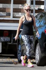REESE WITHERSPOON in Tights Out and About in Pacific Palisades 04/28/2015
