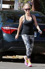 REESE WITHERSPOON in Tights Out and About in Pacific Palisades 04/28/2015