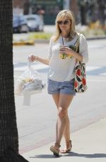 REESE WITHERSPOON inShorts Out Shopping in Beverly Hills 04/18/2015