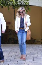 REESE WITHERSPOON Leaves Her New House in Pacific Palisades
