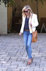 REESE WITHERSPOON Leaves Her New House in Pacific Palisades