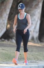 REESE WITHERSPOON Out Walking in Brentwood  04/29/2015