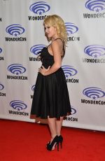 RENEE OLSTEAD at Unfriended Press Line at Wondercon in Anaheim