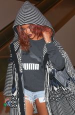 RIHANNA Arrives at LAX Airport in Los Angeles 04/29/2015