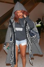 RIHANNA Arrives at LAX Airport in Los Angeles 04/29/2015